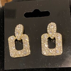🎈Sweet Faux rhinestone earrings